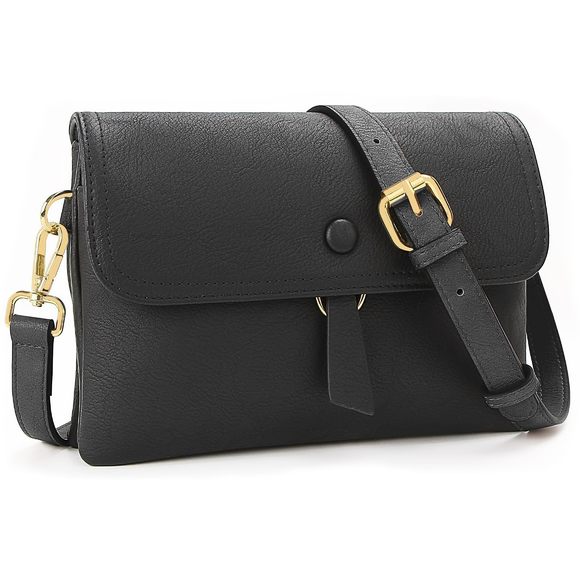 Anti Theft Small Crossbody Purses, Rfid Blocking Vegan Leather :[ - Picture 1 of 7